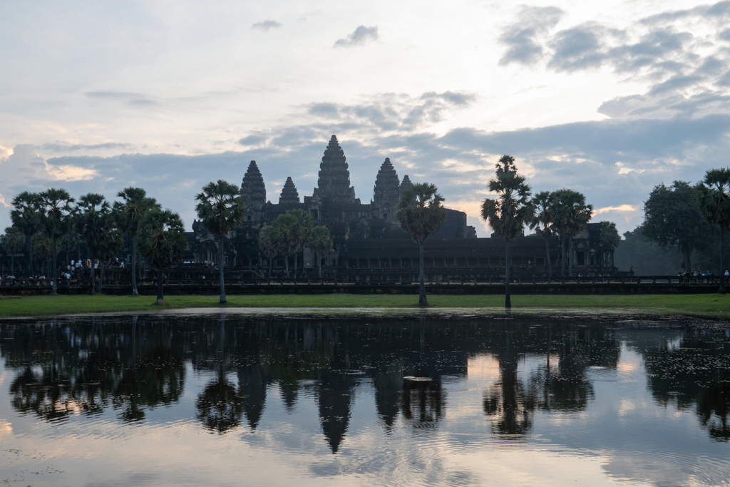 Angkor Wat noch im frühen Morgenlicht