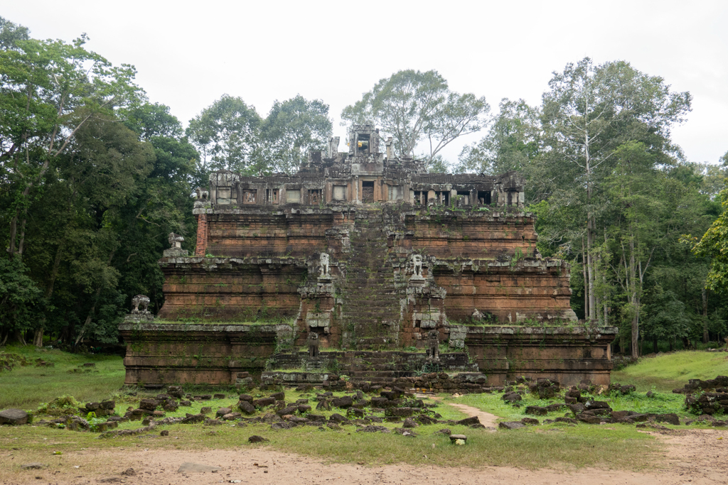 Die Tempelanlagen von Angkor verwildern immer mehr. Die Natur holt sich ihr Reich zurück