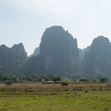 Fahrt nach Vang Vieng