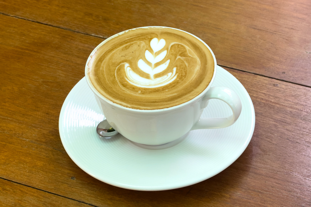 Für Ma immer wieder eine Freude am Morgen. Feiner Cappuccino