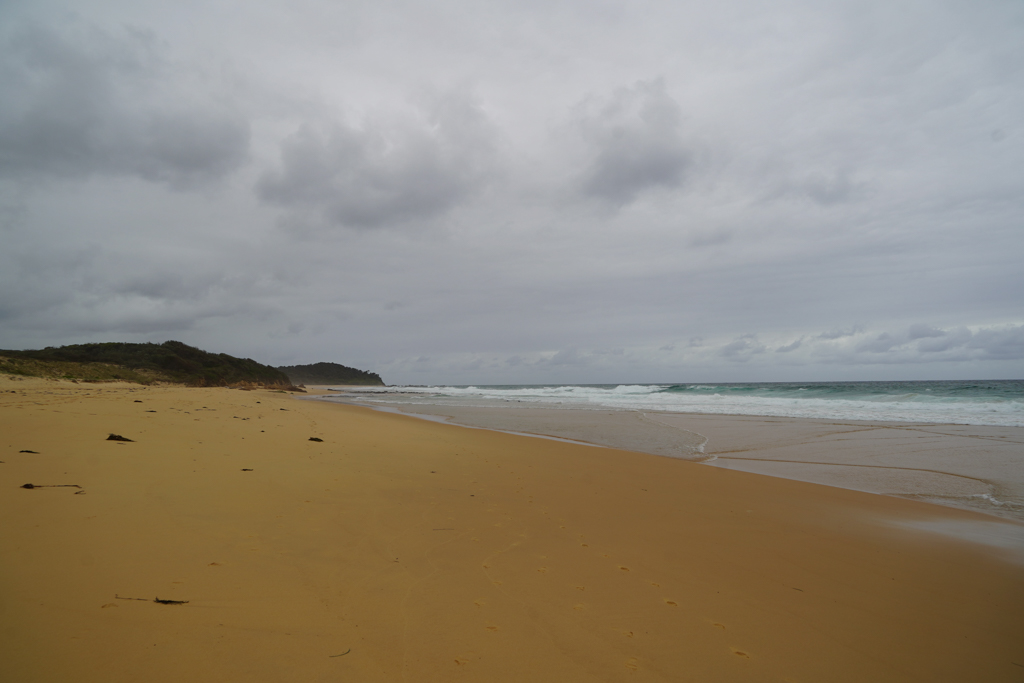 Ebbe: Der Strand ist meter breit, und die Wellen fern