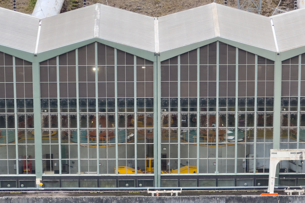 Ausschnitt aus dem Turbinenhaus