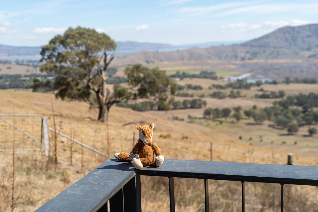 Mit Mo auf dem Lookout zum Lake Hume
