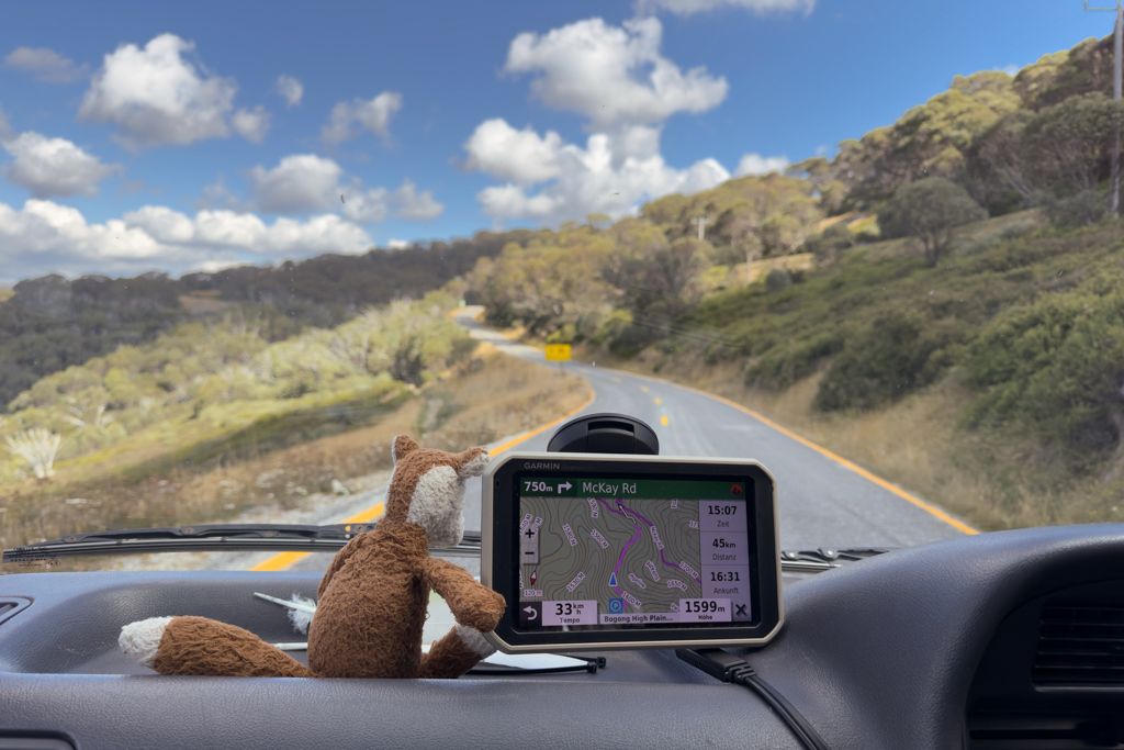 Auf dem Weg zum Pretty Valley Campground