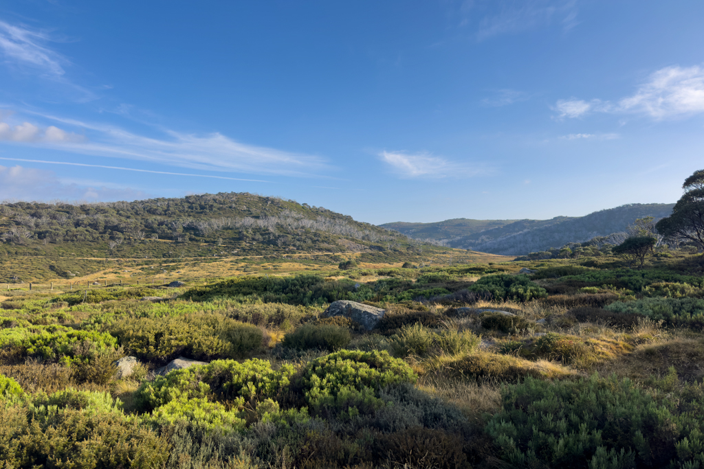 Aussicht auf das Pretty Valley...