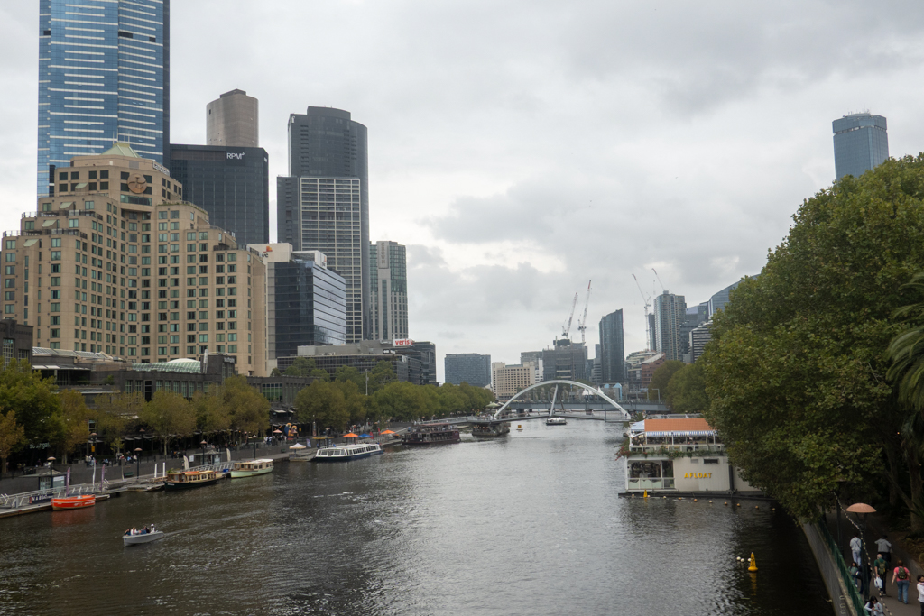 Mitten durch Melbourne fliesst der Yard River.