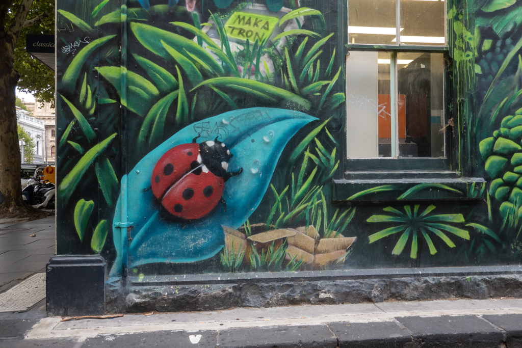 Nicht nur grell leuchtende Grafittikunst, nein auch etwas fürs Herz ist mit dabei...