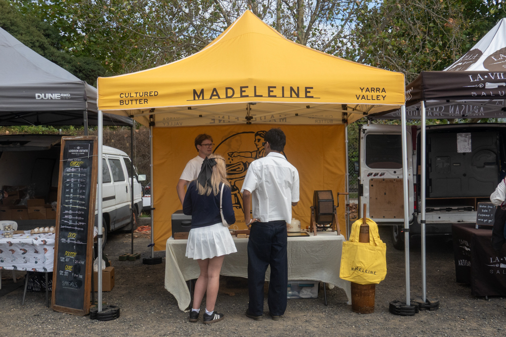 Alles in Butter: Ma hat ihren eigenen Stand :-)