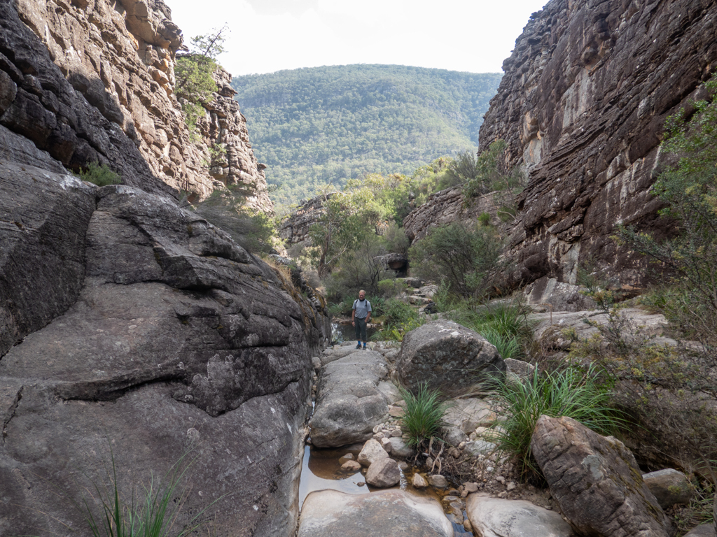 Mit Jo durch den Canyon durch...