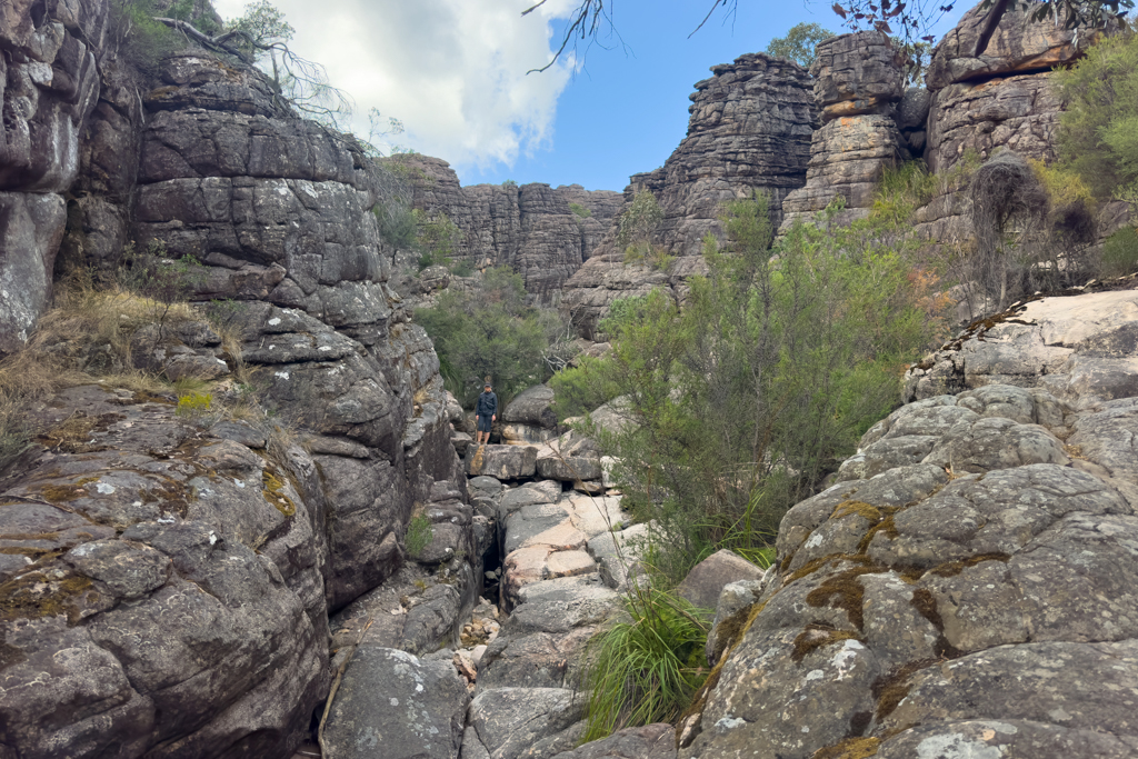 Ein Stück des Canyon auf dem Weg zum Pinnacle