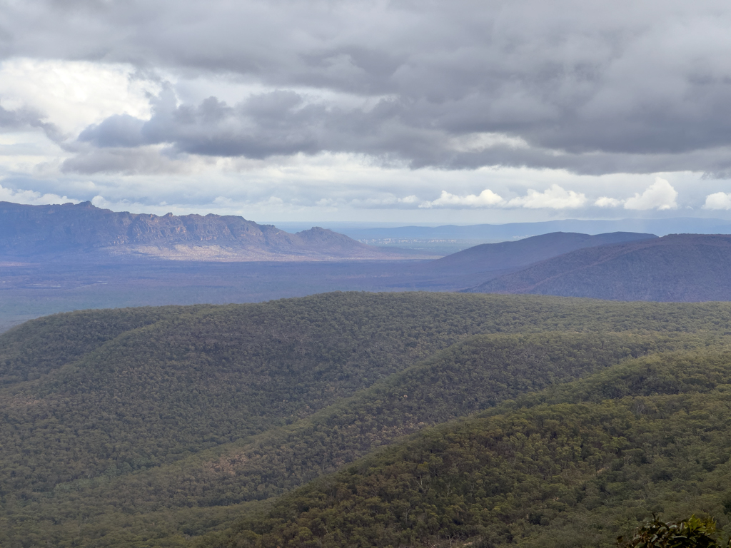 Aussicht vom Reeds Lookout im Grampians N.P.