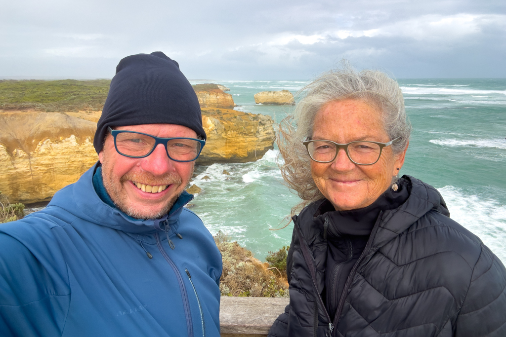 JoMa am Look Out auf der Bay of Island Coastal Park.