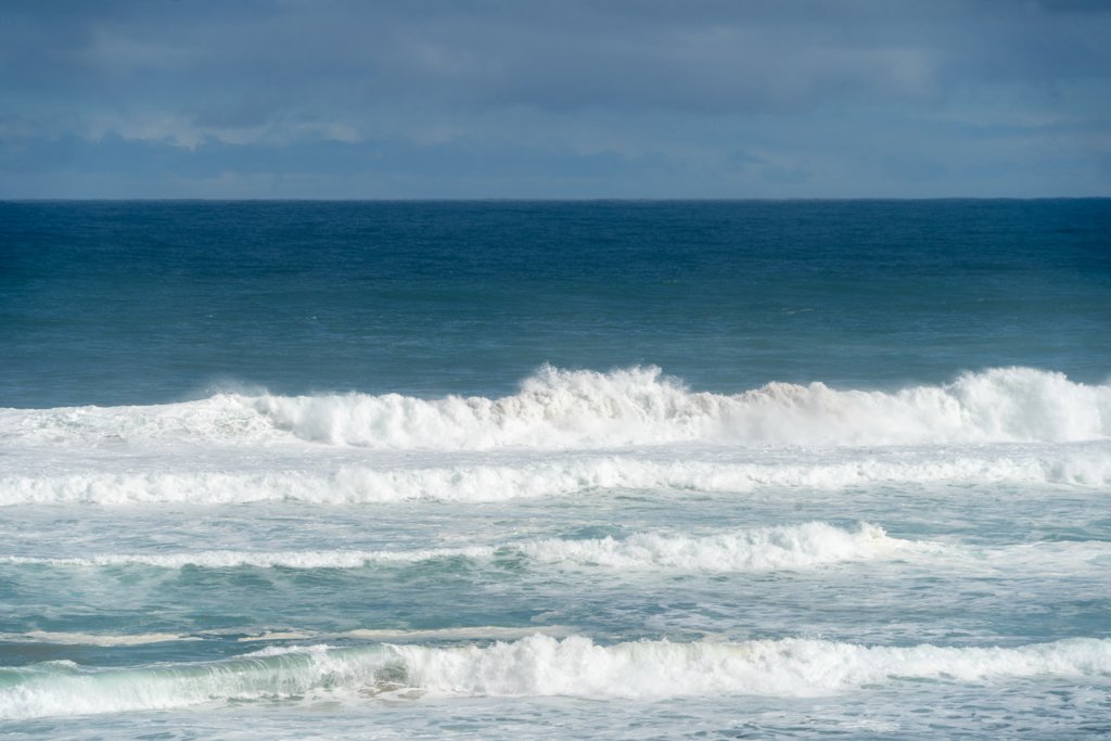 Hei, da hätten die Surfer ihre Freude dran. Nur der Weg hierhin ist sehr beschwerlich...