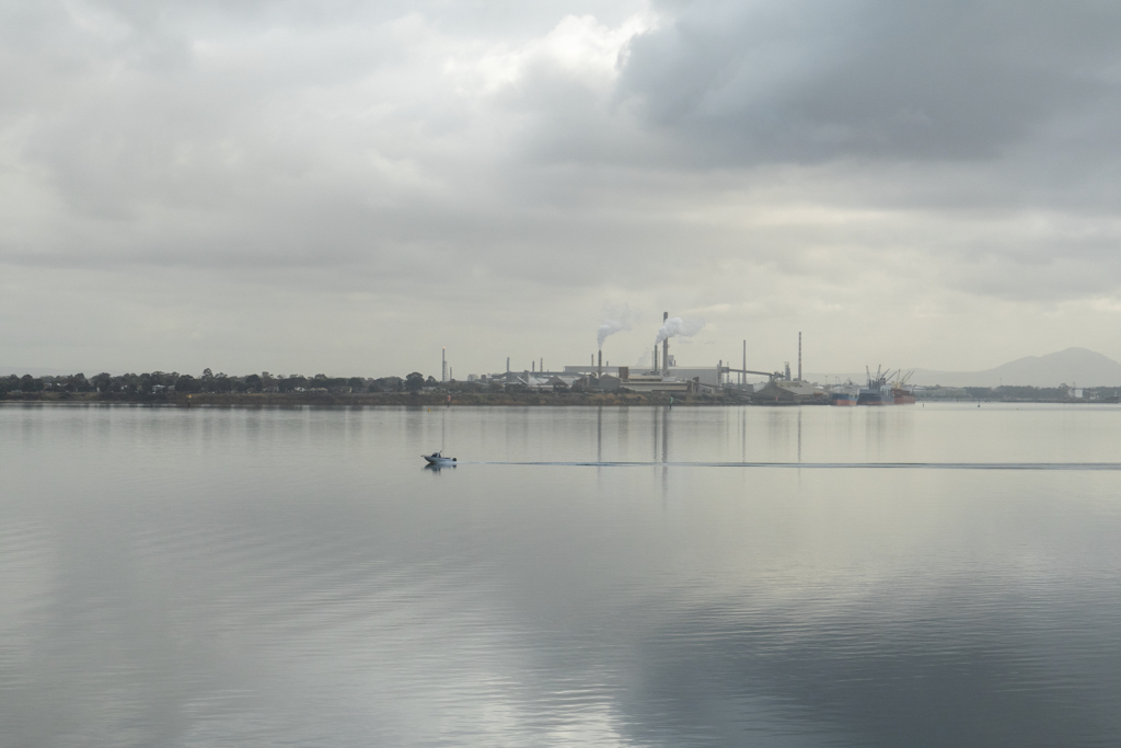 Noch liegen wir in Geelong vor Ort. Gleich geht es los...