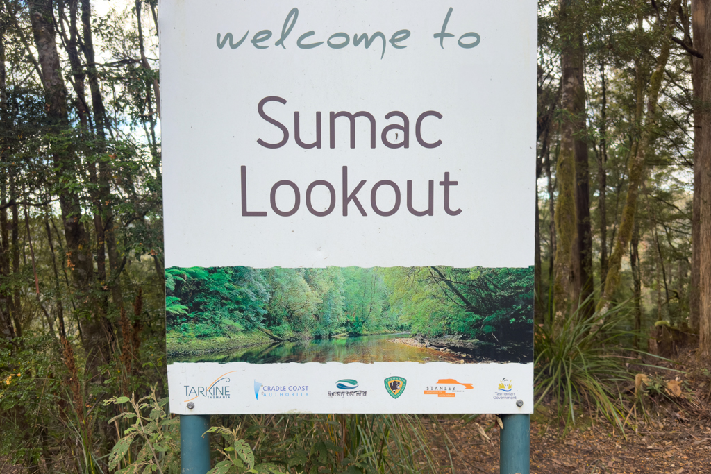 Sumac Lookout, ein weiterer Aussichtspunkt auf den Artur River