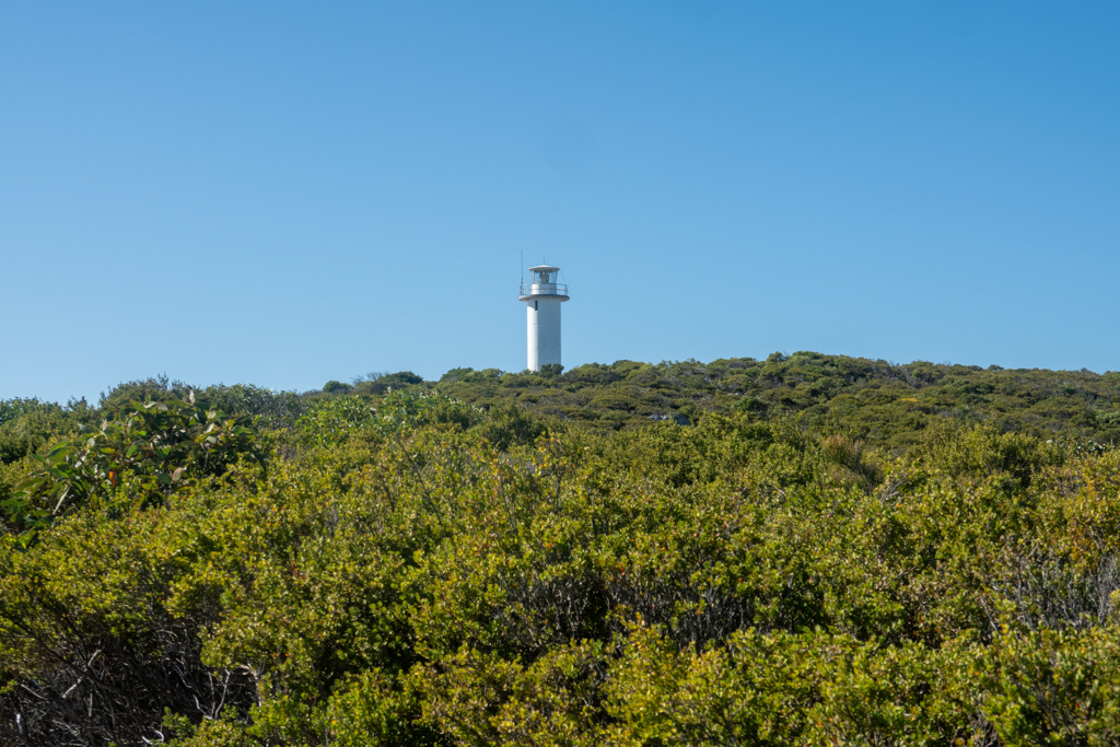 Der Leuchtturm am Bluff Hill Point