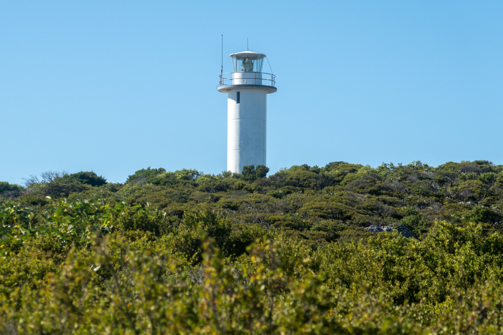 Der Leuchtturm am Bluff Hill Point
