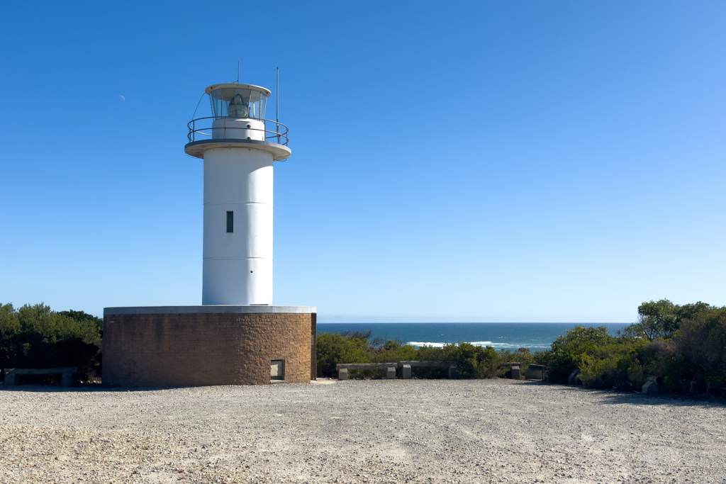 Der Leuchtturm am Bluff Hill Point