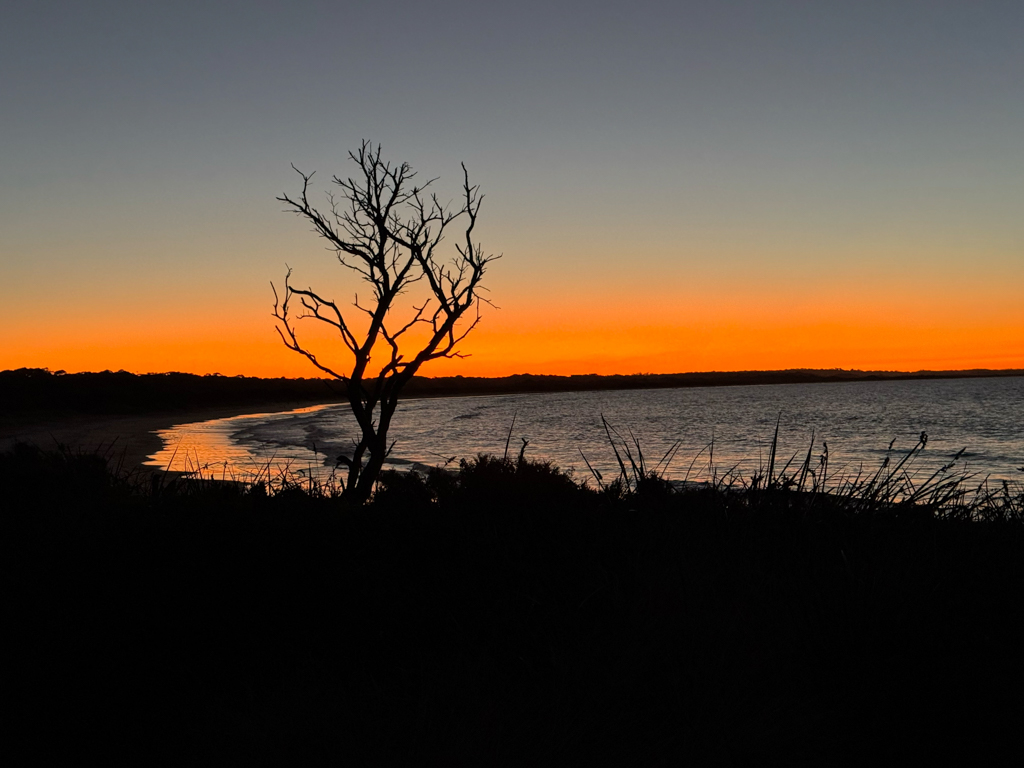 Sonnenuntergang an der Little Peggy Beach