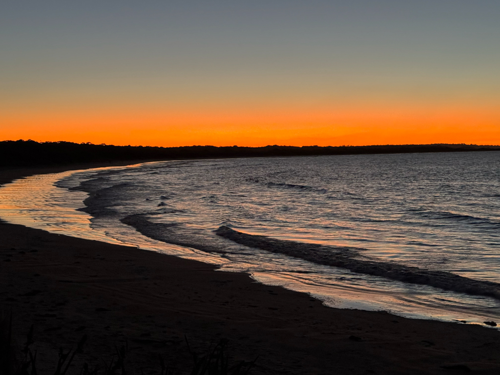 Sonnenuntergang an der Little Peggy Beach