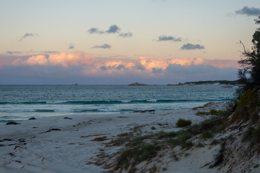 Abendstimmung bei Ebbe an der Stumpys Bay 3, Mt. Williams N.P.