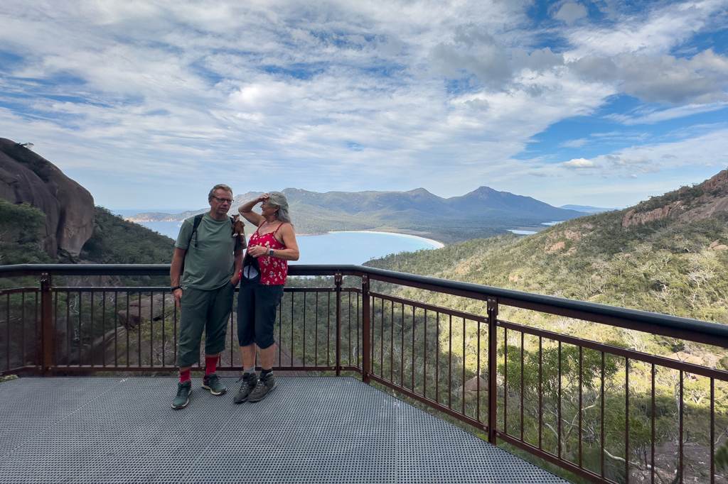 JoMa am Lookout zur Wine Glass Bay