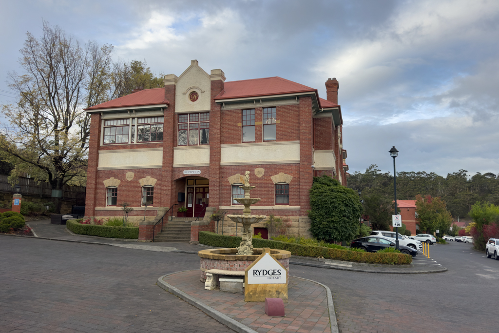 Das Rydges Hotel in Hobart ist unsere Unterkunft für die nächsten 3 Tage