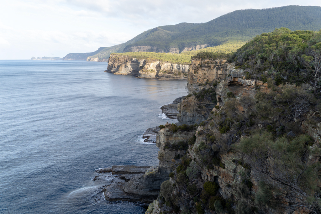 Aussicht vom Cliffs Lookout auf die Felsenküste