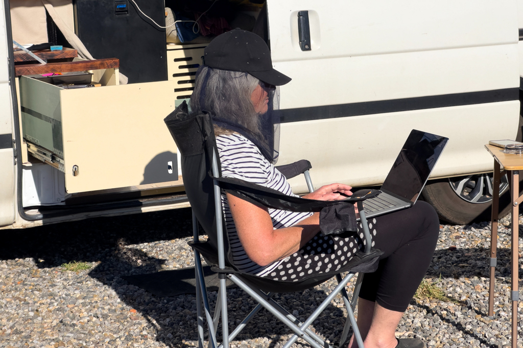 Ma muss mit Fliegennetz arbeiten, sonst wird das nichts...