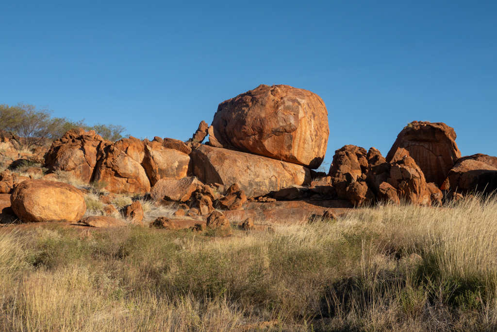 Sie sind nicht immer rund wie eine Murmel die Devils Marbles