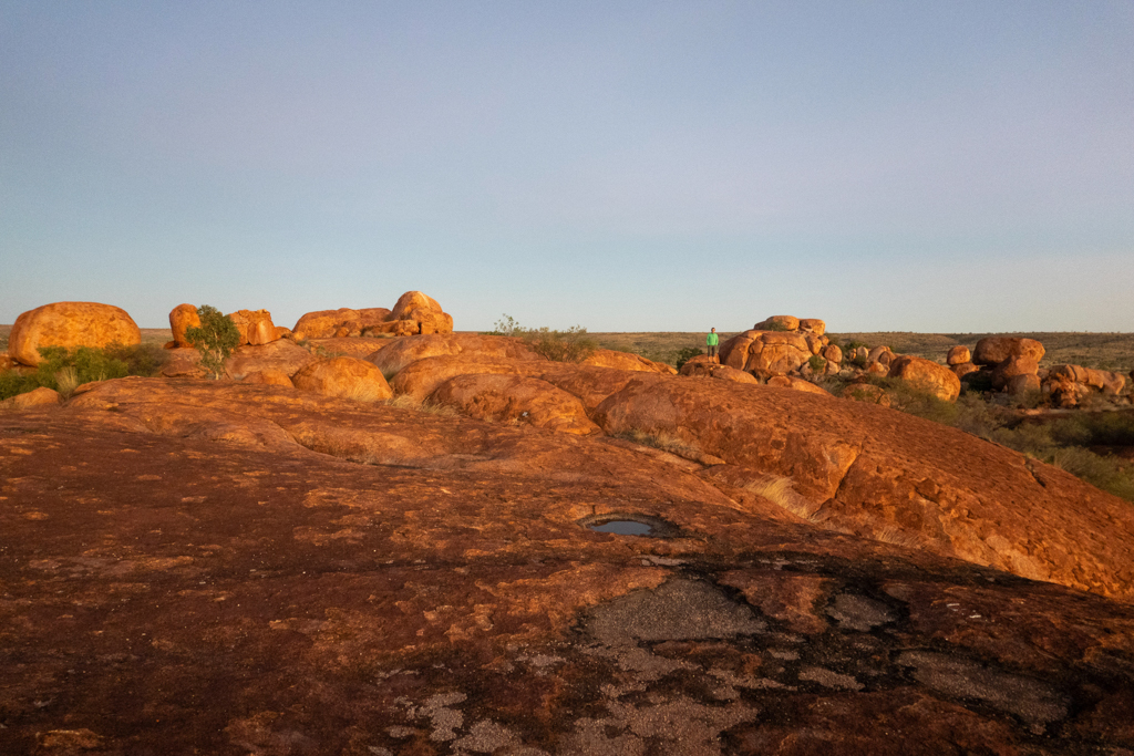 Mit Jo bei den Devils Marbles unterwegs