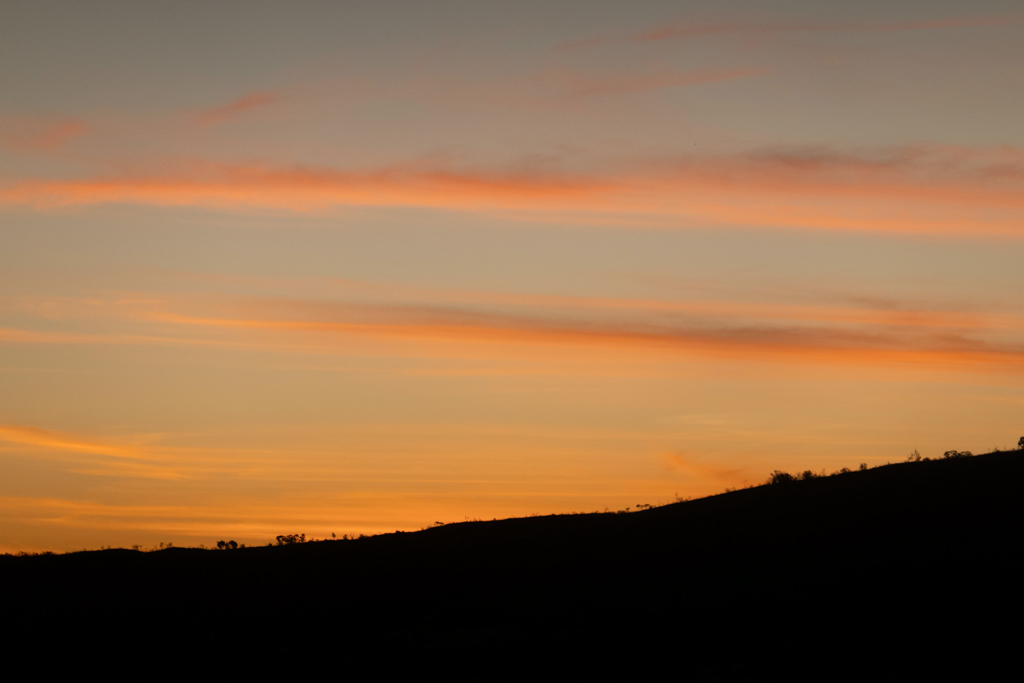 Sonnenuntergang bei den Devils Marbles