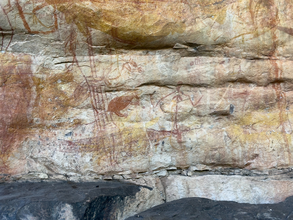 Felsmalereien am Nourlangie Art Rock