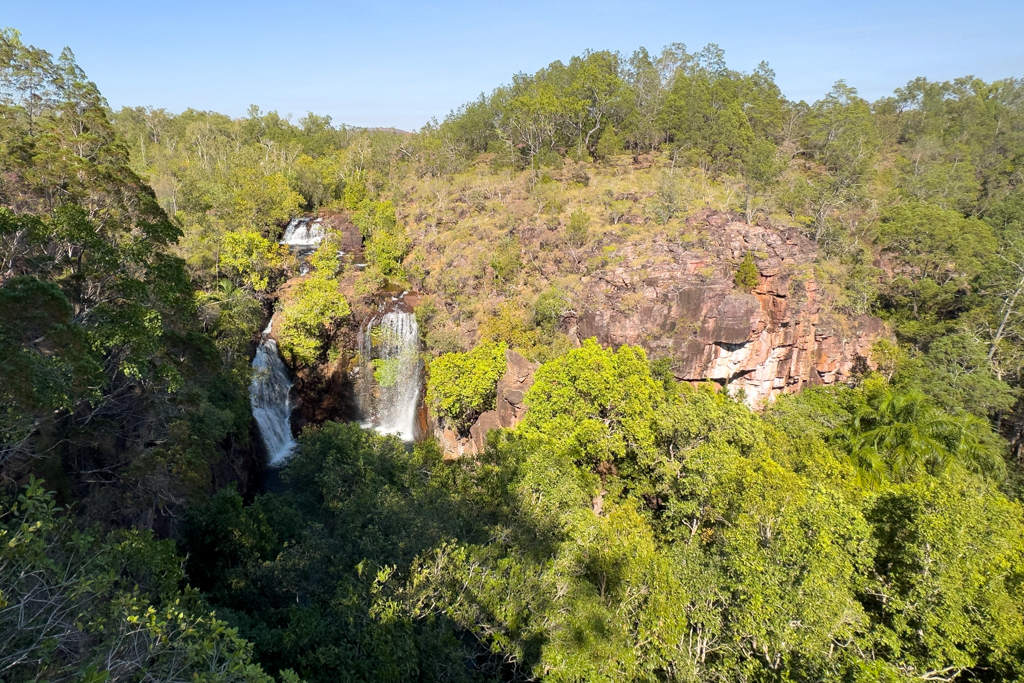 Die Florence Falls im Litchfield N.P. im Morgenlicht