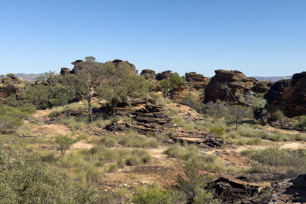 Landschaft der Mini Bungle Bungles