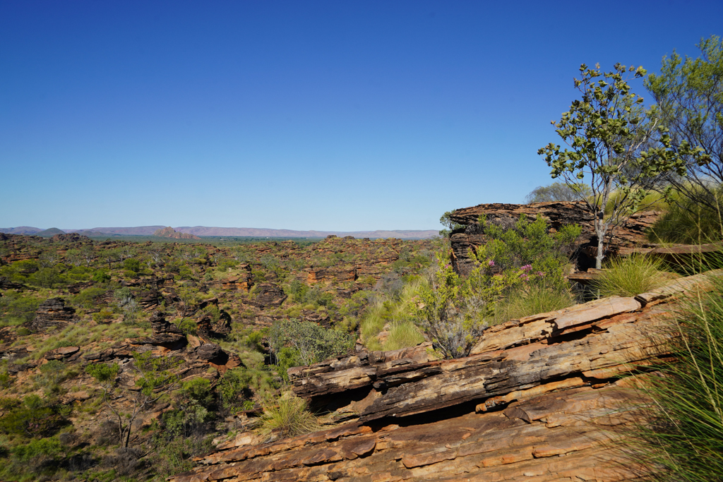 Aussicht auf die Landschaft der Mini Bungle Bungles