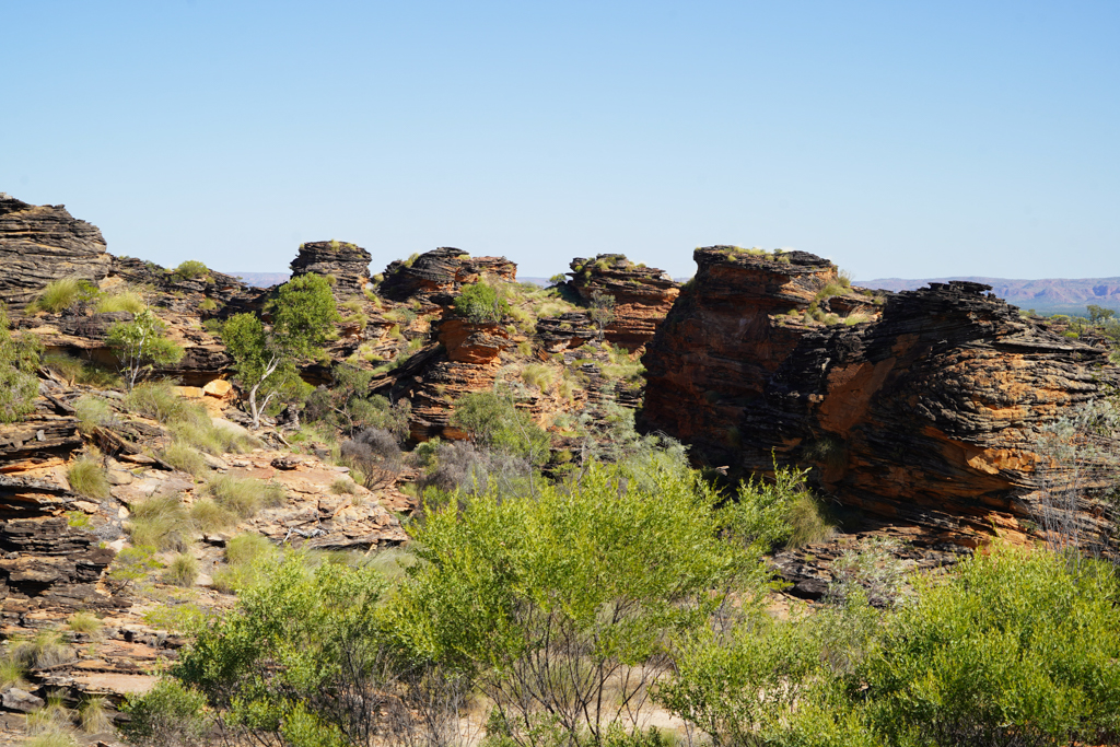 Einfach unbeschreiblich schön, diese Steinlandschaft der Mini Bungle Bungles