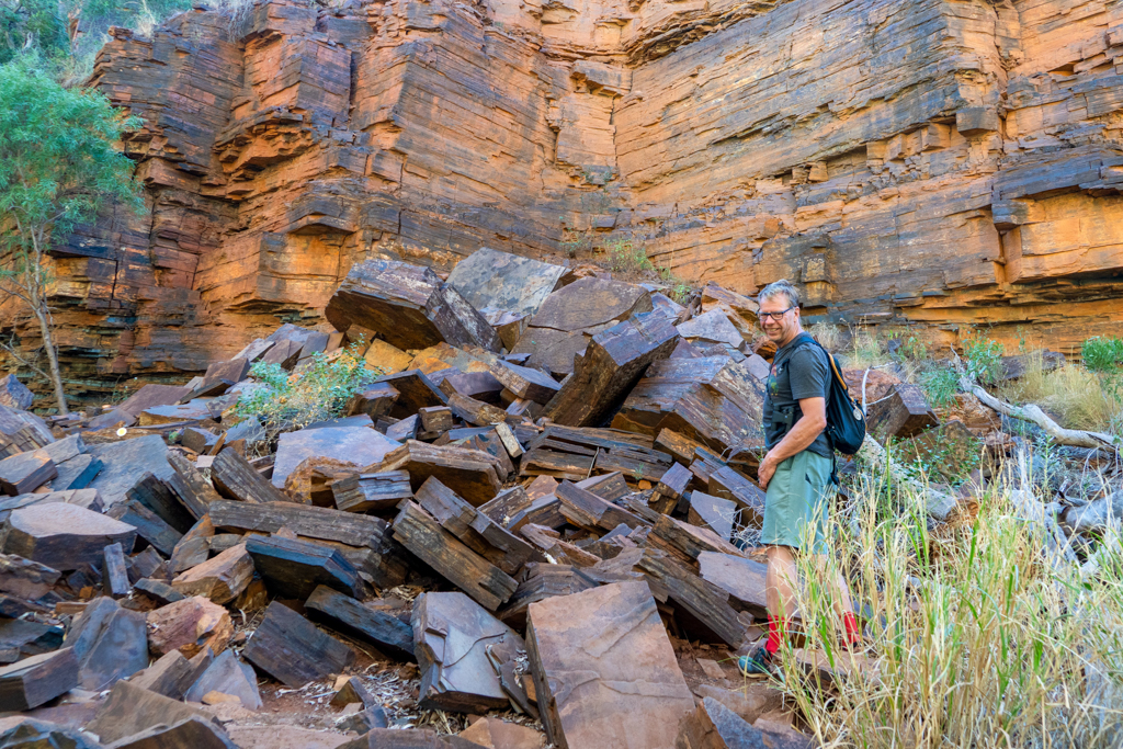 Mit Jo auf dem Weg durch die Dales Gorge