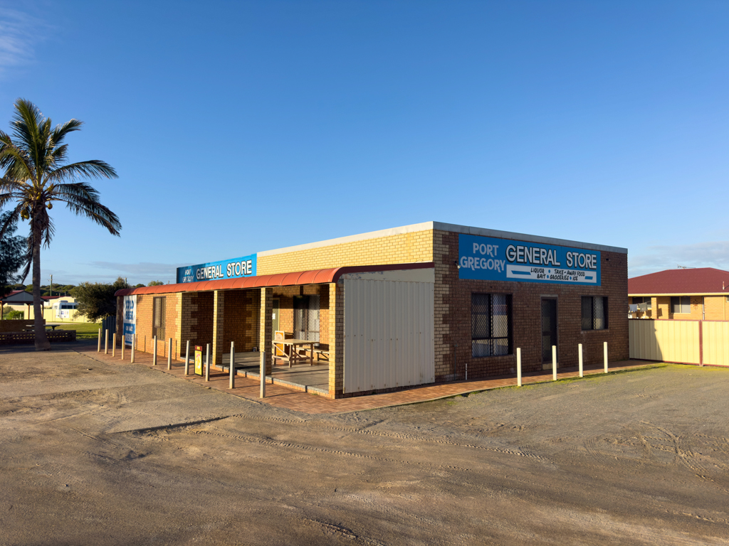 Port Gregory's General Store, oder auch Shopping Mall :-)