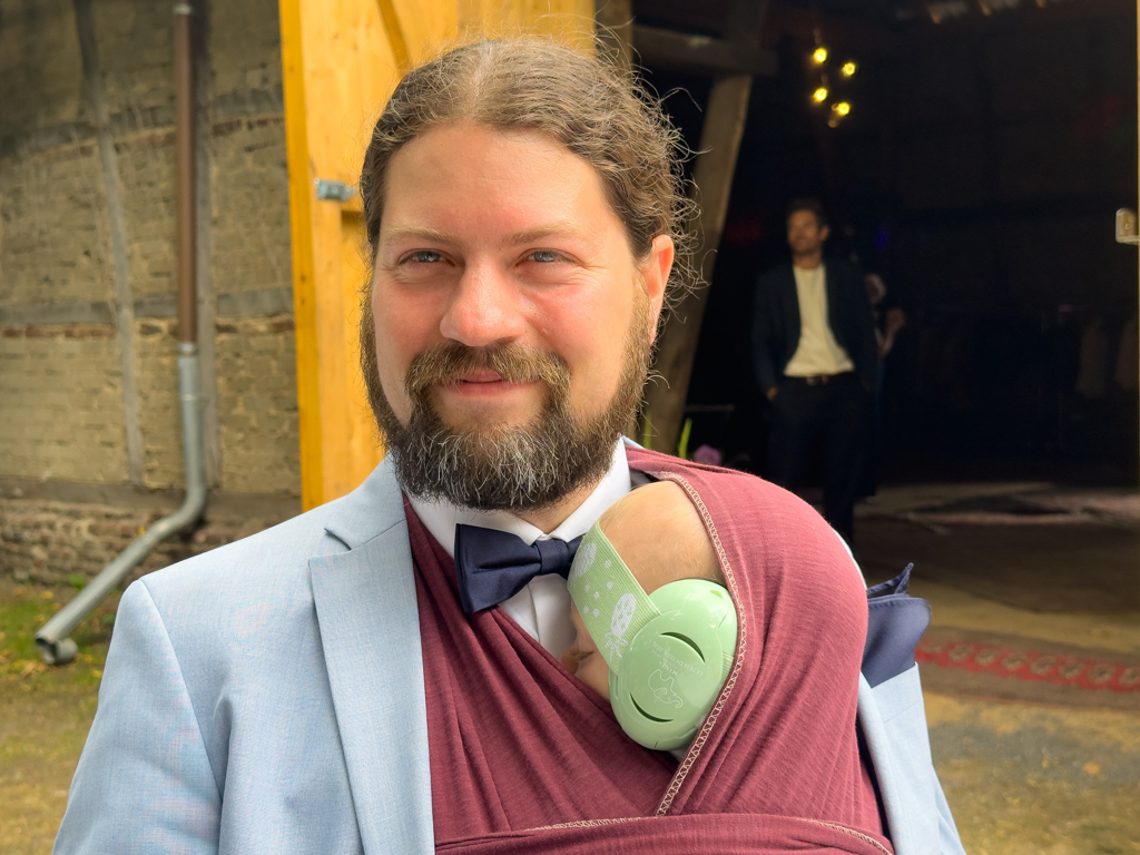 Sebastian, Oscars Vater und auch Hannahs Partner