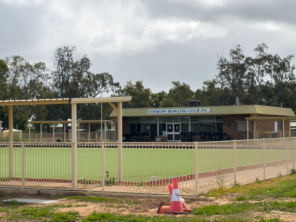 Coorows gepflegter Bowling Club