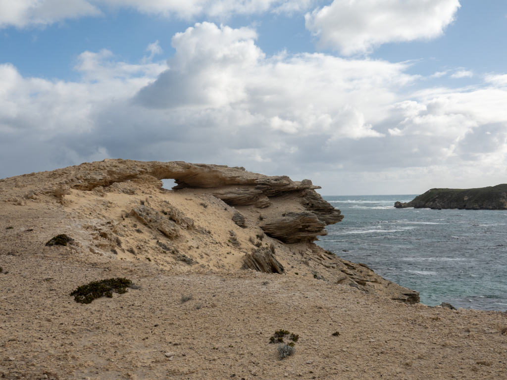 Ein kleines Nature Window in der Hamelin Bay