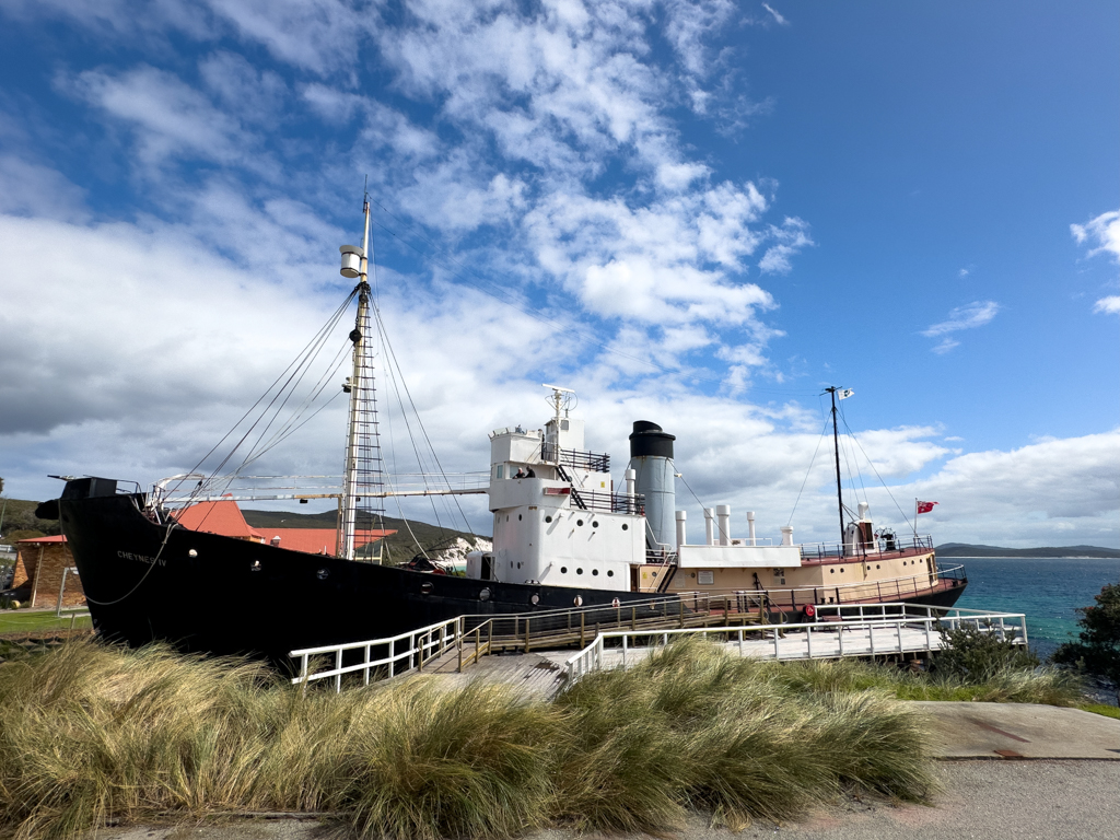 In der Whaling Station: Die Cheynes IV, Australiens letztes Wahlfangschiff