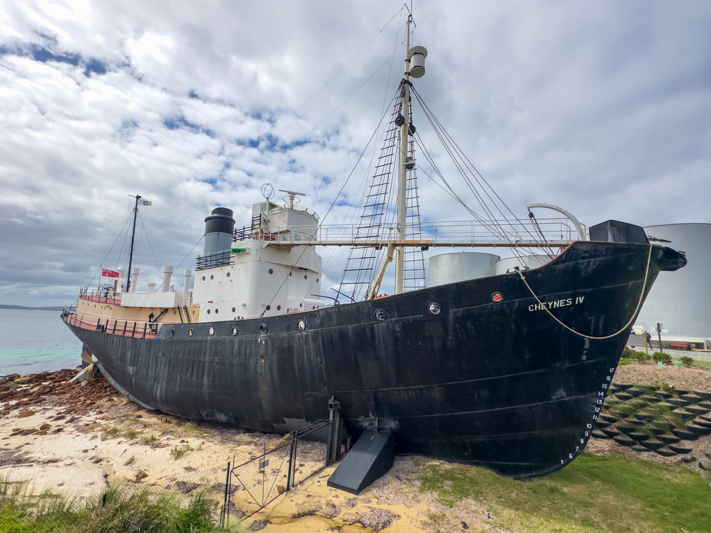 In der Whaling Station: Die Cheynes IV, Australiens letztes Wahlfangschiff