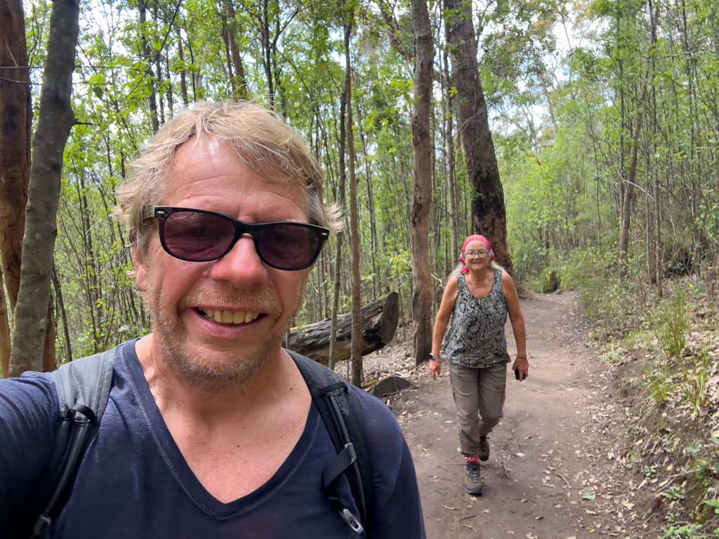Selfie: JoMa auf dem Weg zum Granite Skye Walk