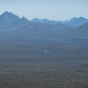 Rundum-Weitsicht auf dem Bluff Knoll
