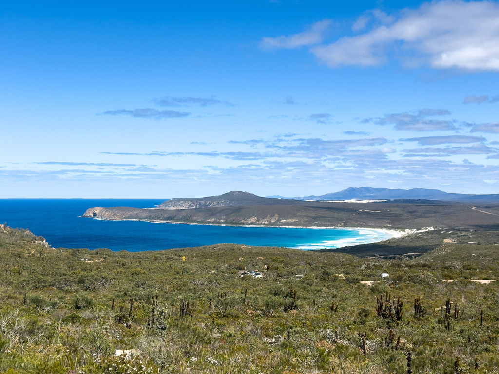 Die Four Mile Beach und Hinterland
