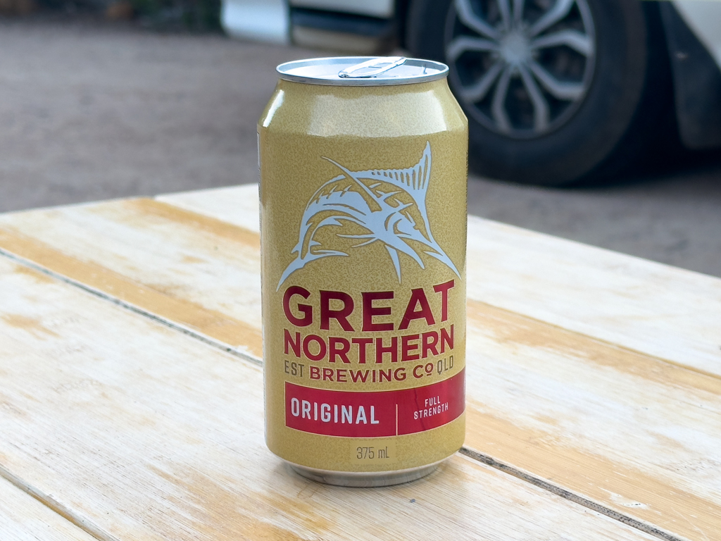 Auch im Great Southern trinkt man Great Northern Beer :-)