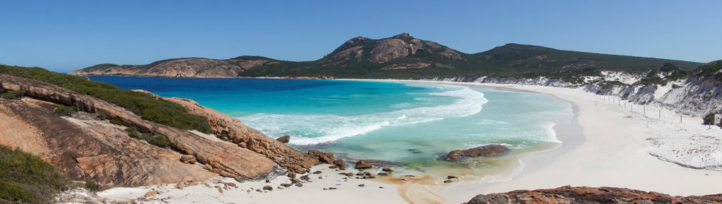 Panorama: Thistle Cove im Cape Le Grand Nationalpark