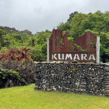 Verregnetes Neujahr in Kumara